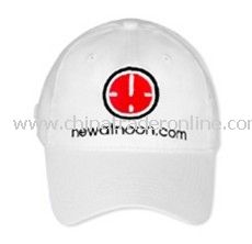 Brushed Cotton Twill Cap with Hook and Loop Closure from China