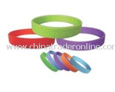 Silicone Bracelet, Debossed