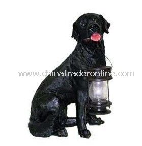 Solar Dog Light, Solar Animal Light, Solar Pet Light, Solar Resin Light, Solar Sculpture Light