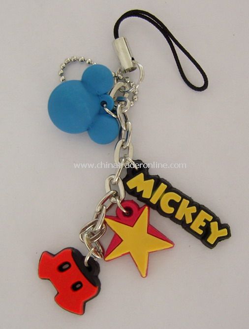 Pvc Mobile Phone Charms from China