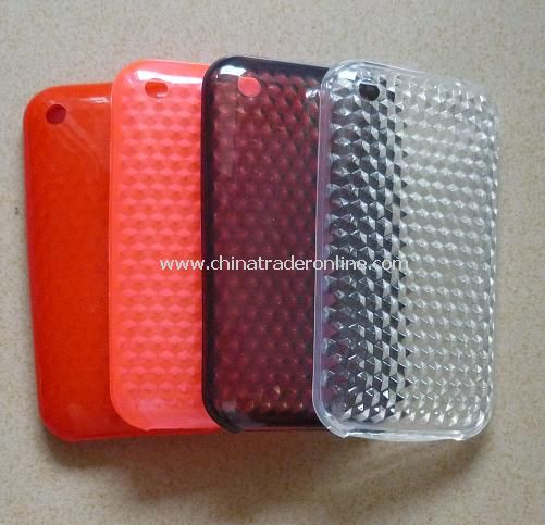 Soft Plastic Rubber Case for iPhone 3G