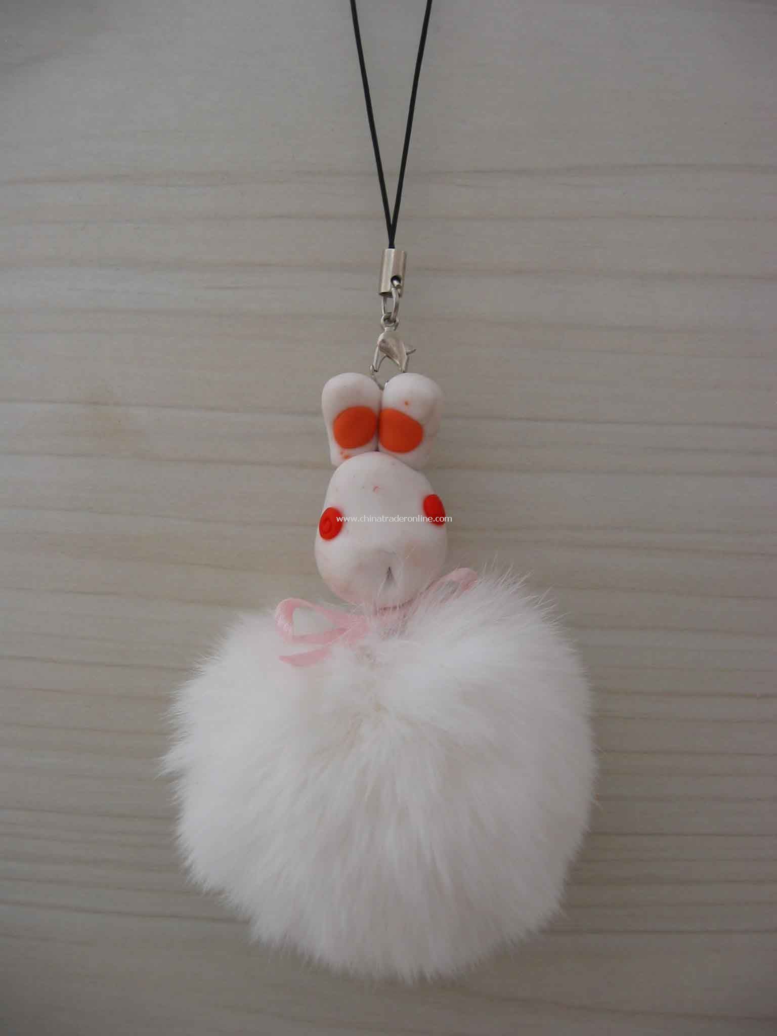 Fur Mobile Phone Chain from China