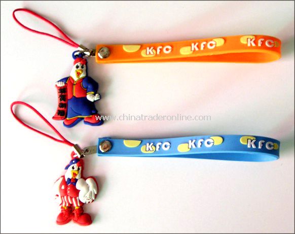 PVC Mobile Phone Straps from China