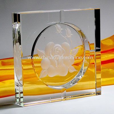 3D Crystal Ashtray from China