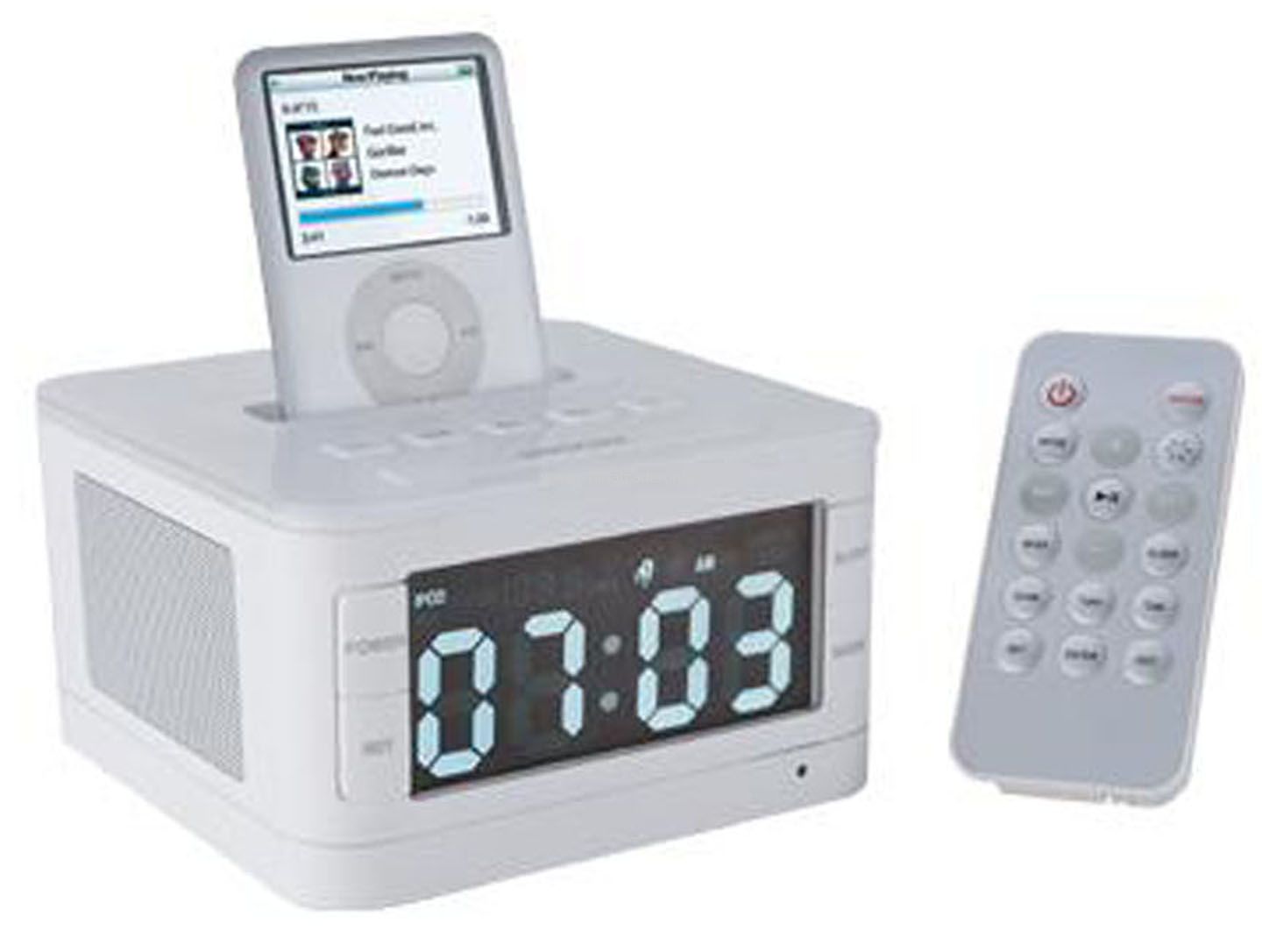 Alarm Clock Radio Speaker for iPhone With Remote Control from China