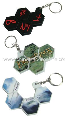 Mini Bee Hive Puzzle Key Chain from China