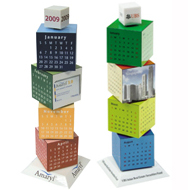 Revolving Calendar Tower