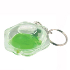 Aqua Liquid Key Chain