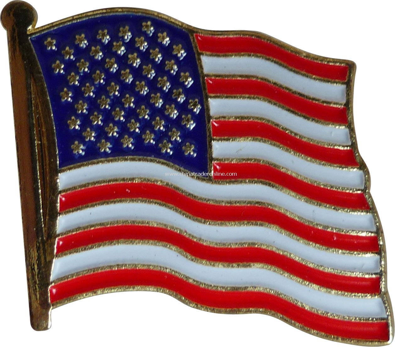 Flag Pin from China