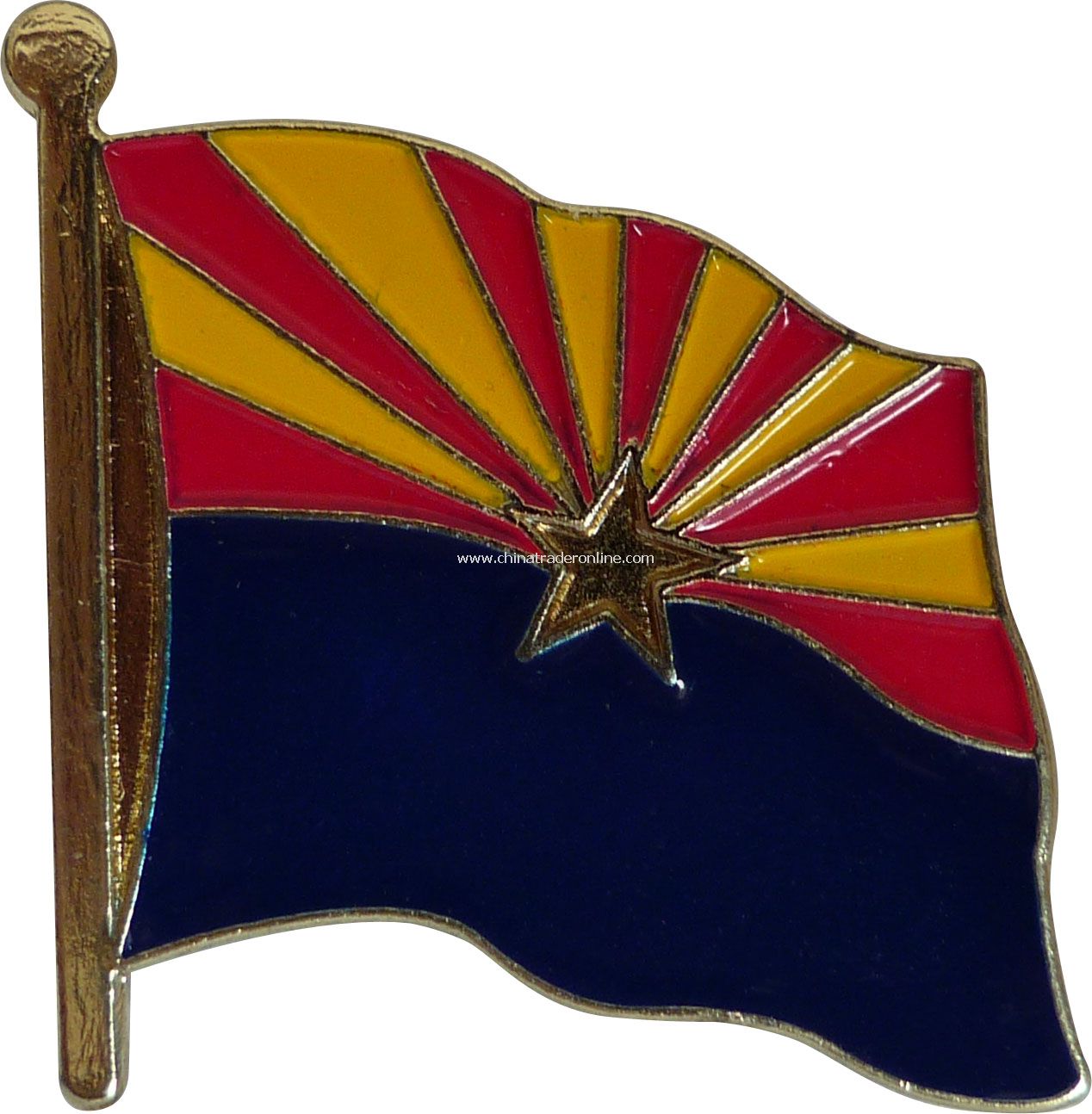 Flag Pin from China