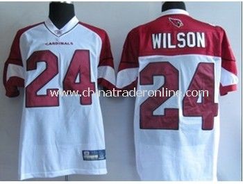 24 Wilson white jerseys from China