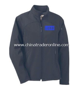 Jacket - Ladies Soft Shell Performance Brushed Back Jacket, Polyspandex from China