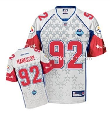 Pittsburgh Steelers 92 James Harrison Red AFC Jerseys from China