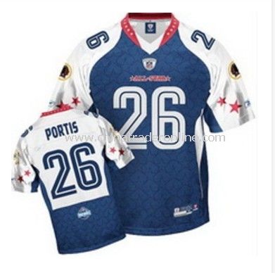 Washington Redskins 26 Clinton Portis Blue NFC Jerseys from China