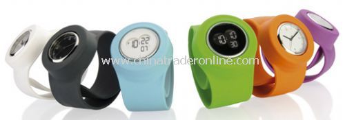 silicone slap watch