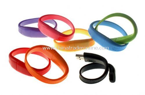 USB Silicone Bracelet from China