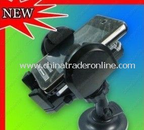 CAR HOLDER FOR iPHONE 4 4G 3GS WINDSCREEN MOUNT CRADLE from China