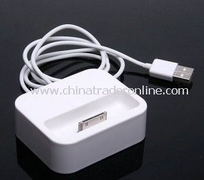 Apple iPhone 4 4G 3G iPod TOUCH USB Charger Dock Cradle from China