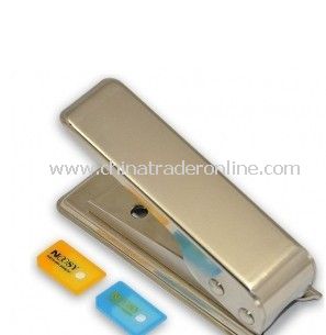 Ipad Iphone 4 2 Sim Adapter + Micro Sim Card Cutter