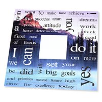 Motivational Mountain Scene Message Magnet