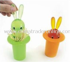 Magic Bunny Toothpick Holder