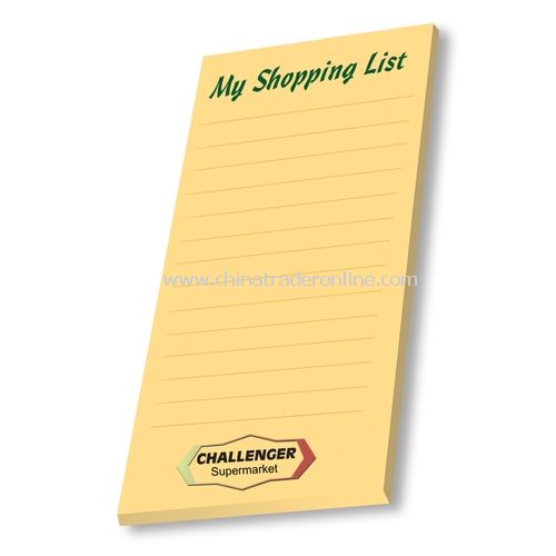 3x8-inch Bic Adhesive Pad, 25 Sheets