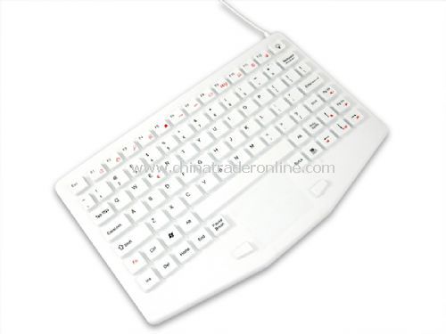 Touchpad Industrial Silicone Waterproof Keyboard from China