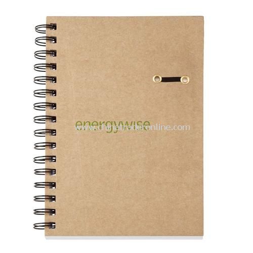 5.75x8.25-inch 100% Recycled Spiral Notebook from China