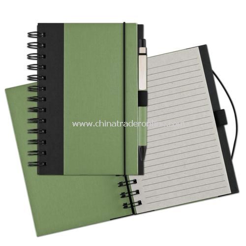 Recycled Color Cover Spiral Notebook