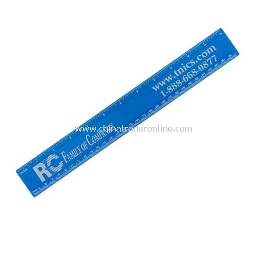 ruler actual size. Actual size 12.75quot; x 1.63quot;.