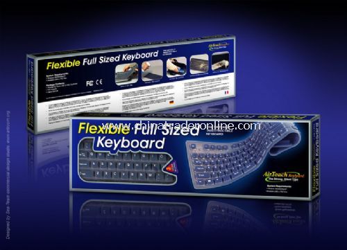 109-key flexible keyboard