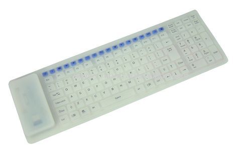 125-key 2.4GHz wireless multimedia flexible keyboard from China