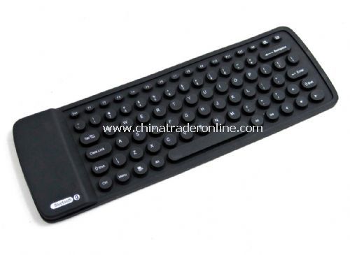 81-keys super mini flexible bluetooth keyboard from China