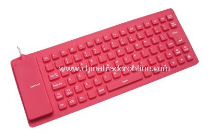 85-key flexible keyboard from China