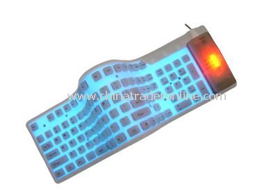 109-key EL flexible keyboard from China