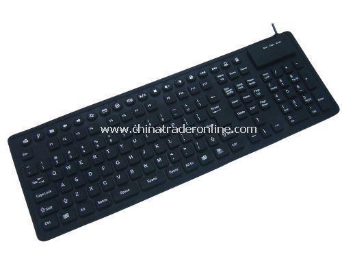 131-key multimedia flexible keyboard