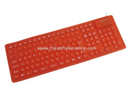 131-key multimedia flexible keyboard from China