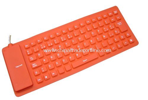 85-key flexible keyboard