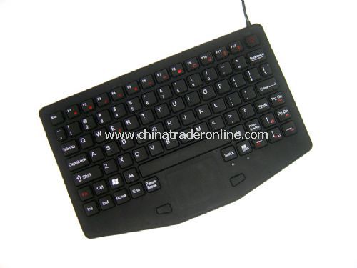 Touchpad Industrial Silicone Waterproof Keyboard