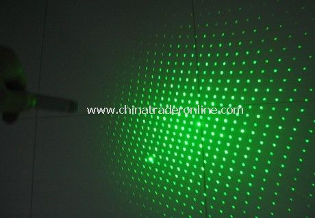 Green laser pointer with Star Cap