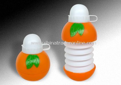 Collapsible Orange Bottles