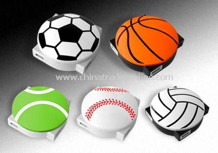 Football shape promotional Revolving USB Hub