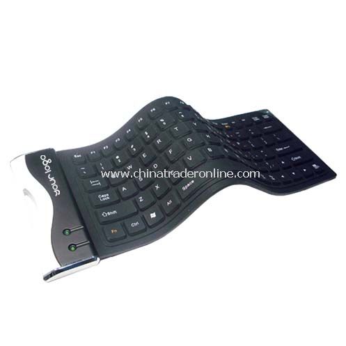 Ultra-slim Flexible Water-proof Keyboard from China