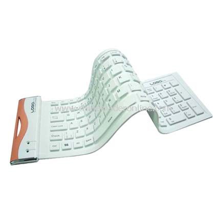 Ultra-slim Flexible Water-proof Keyboard from China