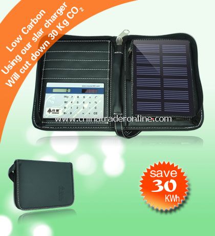 Solar Wallet with calculator