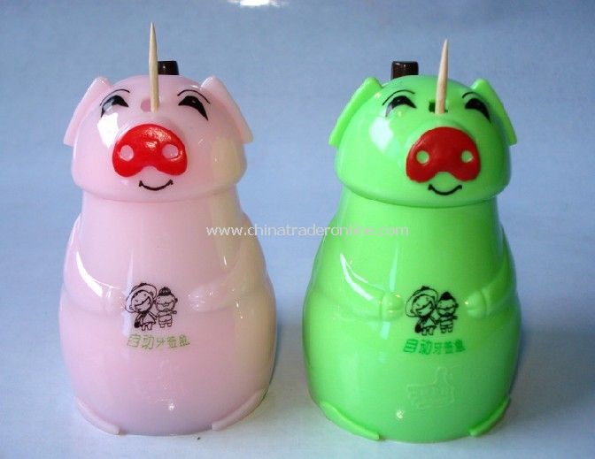 Automatic toothpick tube piglets