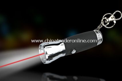3 LEDs with 1 Laser Torch from China