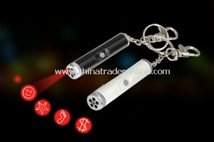 5 IN 1 LASER KEYCHAIN from China