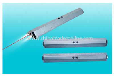 laser torch ruler(studying tools(ruler),laser card, laser card pointer with ruler and light) from China