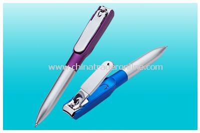 Nail Clippers Ballpoint Pen